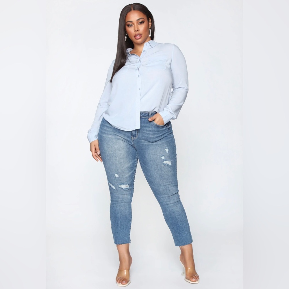 You Better Work Shirt - Sky Blue